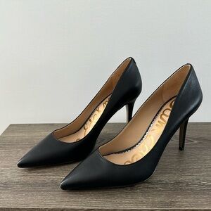 Sam Edelman black leather shoes